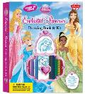 Learn to Draw Disney Enchanted Princesses Drawing Book & Kit: Includes Everything You Need to Draw Your Favorite Disney Princesses! (Licensed Learn to Draw) Cover