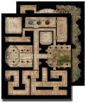 Gamemastery Flip-Mat: Ancient Dungeon