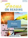 Holes Reading Guide