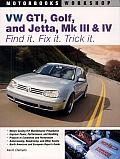 VW GTI, Golf, Jetta, MK III & IV: Find It. Fix It. Trick It Cover