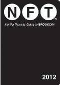 Not for Tourists Guide to Brooklyn: 2012