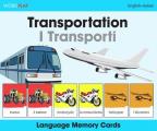 Wordplay Language Memory Cards - Transportation (English-Italian) (Wordplay)