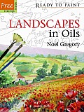 Landscapes in Oils [With Stencils] (Ready to Paint)