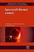 Spacecraft Thermal Control (Woodhead Publishing in Mechanical Engineering) Cover