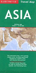 Asia Travel Map (Globetrotter Travel Map)