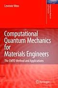 Computational Quantum Mechanics for Materials Engineers: The Emto Method and Applications (Engineering Materials and Processes) Cover