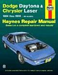 Dodge Daytona & Chrysler Laser: Automotive Repair Manual (Haynes Automotive Repair Manual Series)