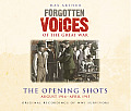 Forgotten Voices of the Great War: The Opening Shots: August 1914 - April 1915 (Forgotten Voices) Cover