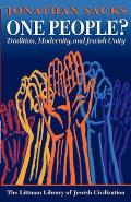 One People?: Tradition, Modernity, & Jewish Unity