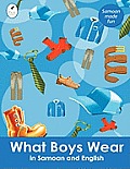 What Boys Wear in Samoan and English