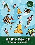 At the Beach in Tongan and English