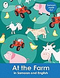 At the Farm in Samoan and English
