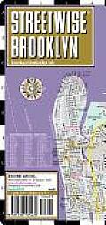 Streetwise Brooklyn Map - Laminated City Street Map of Brooklyn, New York: Folding Pocket Size Travel Map (Streetwise)