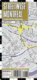 Streetwise Montreal Map - Laminated City Street Map of Montreal, Canada: Folding Pocket Size Travel Map (Streetwise)