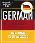 German Kit (Magnetic Poetry)