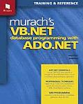 Murach's VB .Net Database Programming with ADO .Net Cover