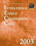 2003 International Energy Conservation Code