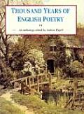 Thousand Years of English Poetry: An Anthology