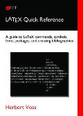 Latex Quick Reference