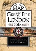 Map of the Great Fire of London, 1666 (Old House Projects)