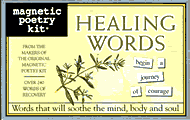 Healing Words Kit (Magnetic Poetry)