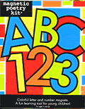 ABC123 Kit (Magnetic Poetry)