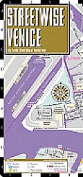 Streetwise Venice Map - Laminated City Center Street Map of Venice, Italy: Folding Pocket Size Travel Map with Water Bus