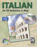 Italian in 10 Minutes a Day with CDROM (10 Minutes a Day)