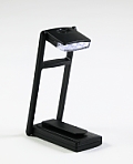 3-LED Compact Book Light: Black