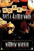 Horror Isn't a 4-Letter Word Cover