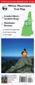 AMC Map: Crawford Notch-Sandwich Range and Moosilauke-Kinsman: White Mountains Trail Map