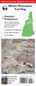 AMC Map: Franconia - Pemigewasset: White Mountains Trail Map