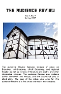 The Audience Review, Vol. 1, No. 4 Cover