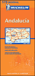 Andalucia Regional Map (Michelin Maps)