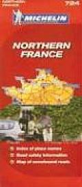 Northern France (Michelin Maps)
