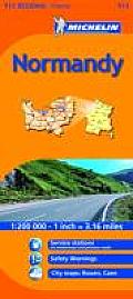 Michelin Map France: Normandy 513 (Michelin Maps)