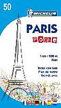 Michelin Paris Plan Poche Map No. 50 (Pocket Map), 3e