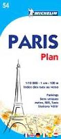 Michelin Paris Street Map No. 54, 3e