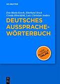 Deutsches Aussprachewarterbuch Cover