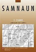 Swisstopo 1 : 25 000 Samnaun