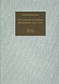 The German Political Broadsheet 1600-1700; V.10: 1671-1682.