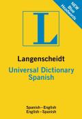 Langenscheidt Universal Dictionary: Spanish (Langenscheidt Universal Dictionary) Cover