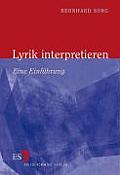 Lyrik Interpretieren