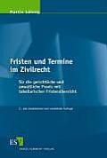 Fristen Und Termine IM Zivilrecht