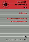 Informatik-Fachberichte / Subreihe Ka1/4nstliche Intelligenz #115: Benutzermodellierung in Dialogsystemen Cover