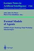Lecture Notes in Computer Science #1760: Formal Models of Agents Cover