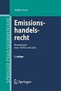 Emissionshandelsrecht: Kommentar Zum Tehg Und Zug (Springer Praxiskommentare)