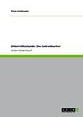 Unterrichtsstunde: Die Getreidearten Cover