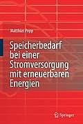 Speicherbedarf Bei Einer Stromversorgung Mit Erneuerbaren Energien