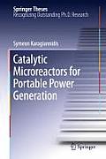 Catalytic Microreactors for Portable Power Generation (Springer Theses) Cover